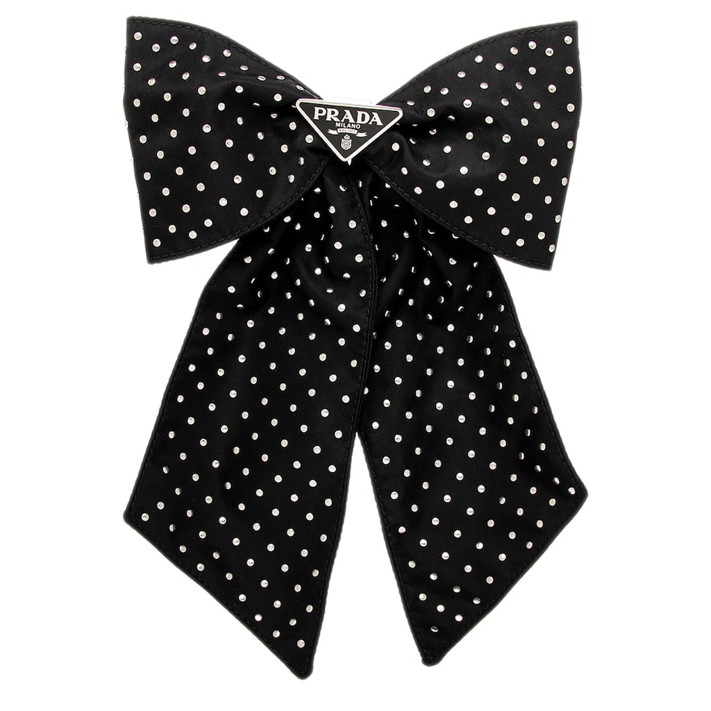 Prada Studded Hair Bow