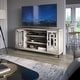 preview thumbnail 6 of 8, 68" TV Stand with Mirrored Doors
