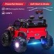 preview thumbnail 15 of 22, 24V Kids Ride On Car with Remote Control,Ride On Truck with 2 Seats 20" Extra Large Seat Wide