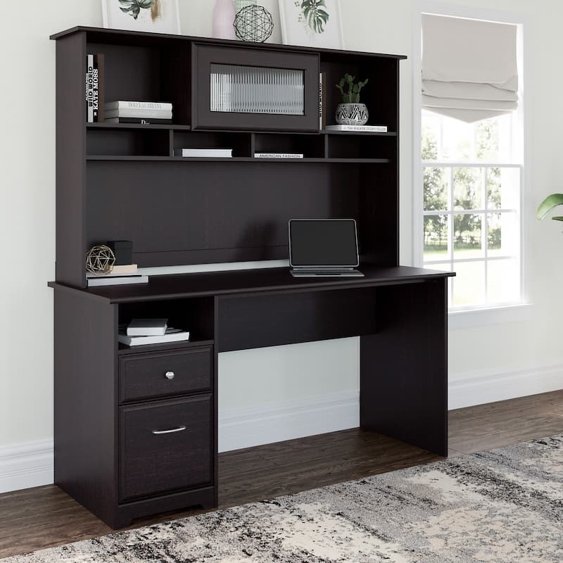 Cabot 60W Hutch by Bush Furniture