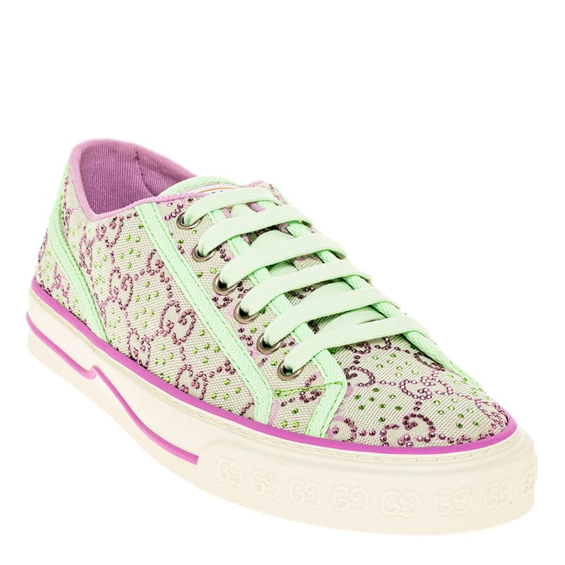 Gucci Crystal 1977 Tennis Shoes - 40 EU