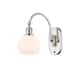 Option Polished Nickel / Matte White