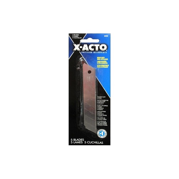 X-Acto Blade Snap Off Heavy-Duty 5pc