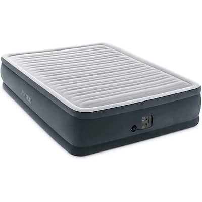 Intex Comfort Dura-Beam Airbed Electric Pump,Height Elevated 18" Model