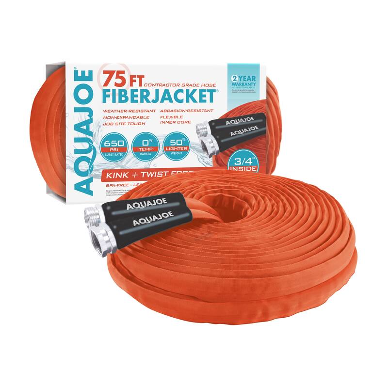 75ft Contractor Grade Hose + Mini Oscillating Sprinkler - 75-Ft