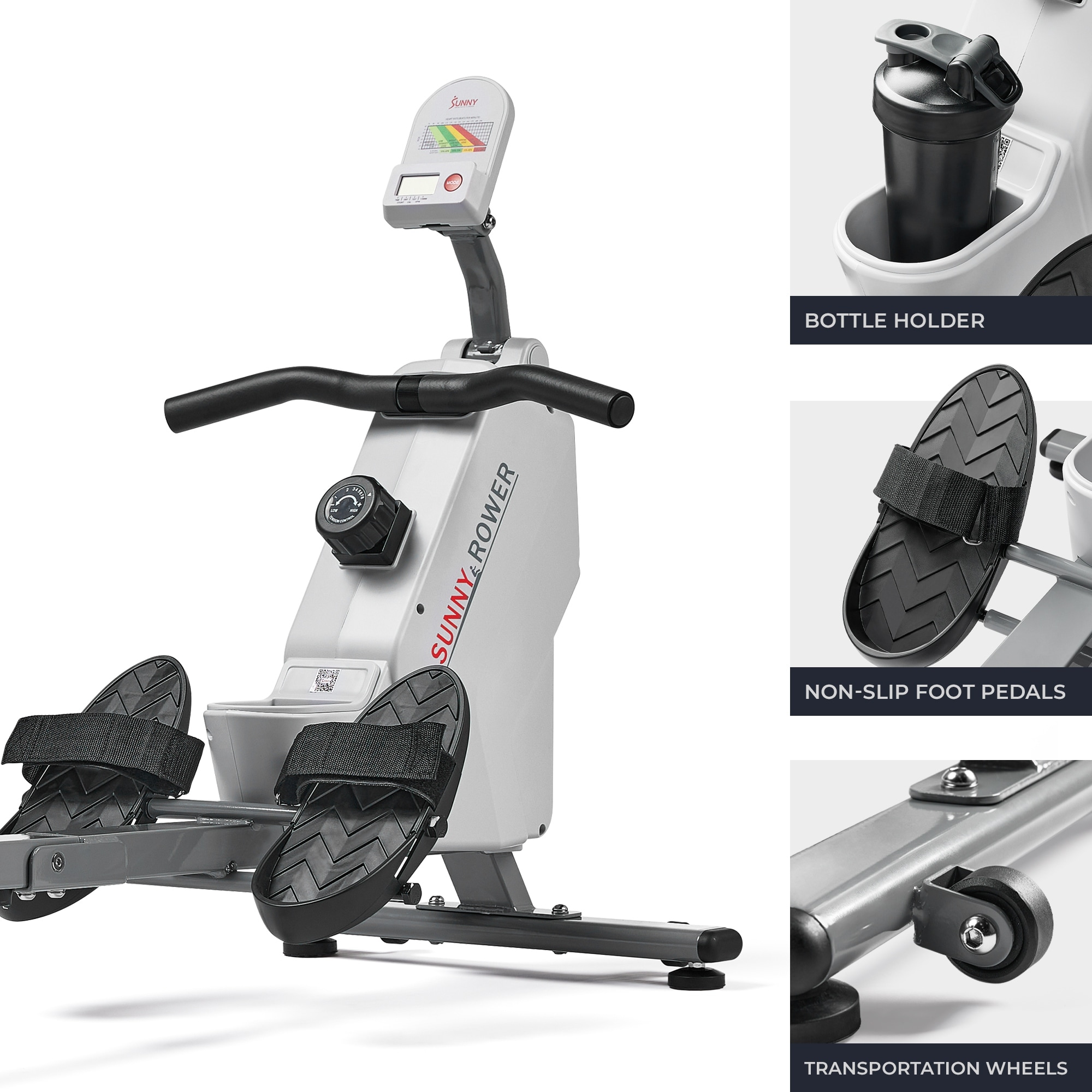 Folding magnetic rowing machine clearance
