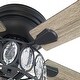 preview thumbnail 9 of 19, 52" Low Profile Ceiling Fan with Light and Remote(5-blade)