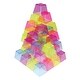 preview thumbnail 2 of 1, Crystal Color Stacking Blocks, Set of 50