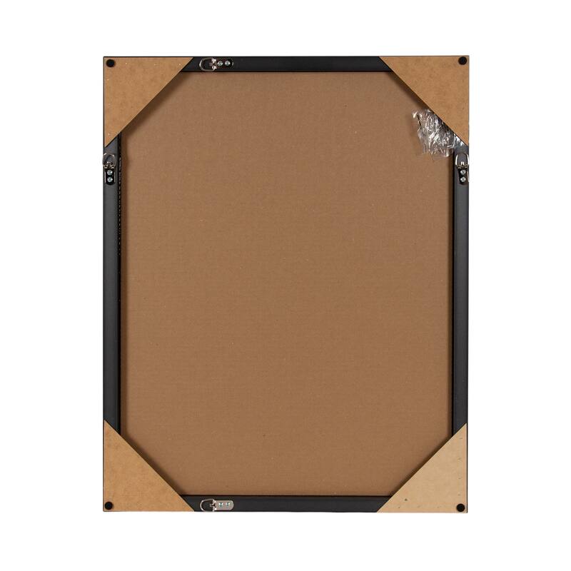 Kate and Laurel Colette Rectangle Bathroom Wall Mirror