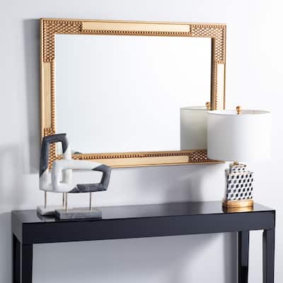 SAFAVIEH Velmin 30-inch Rectangular Decorative Mirror - 30" W x 0.5" L x 40" H