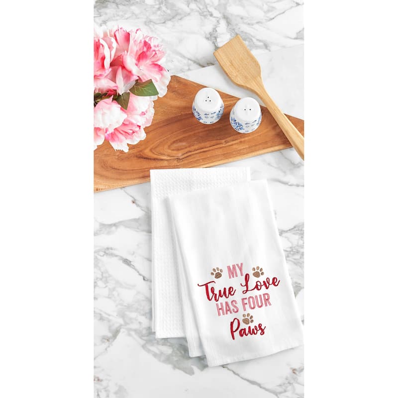 10" x 10" Kissing Booth Valentine's Day Embroidered Small/Petite Accent Pillow