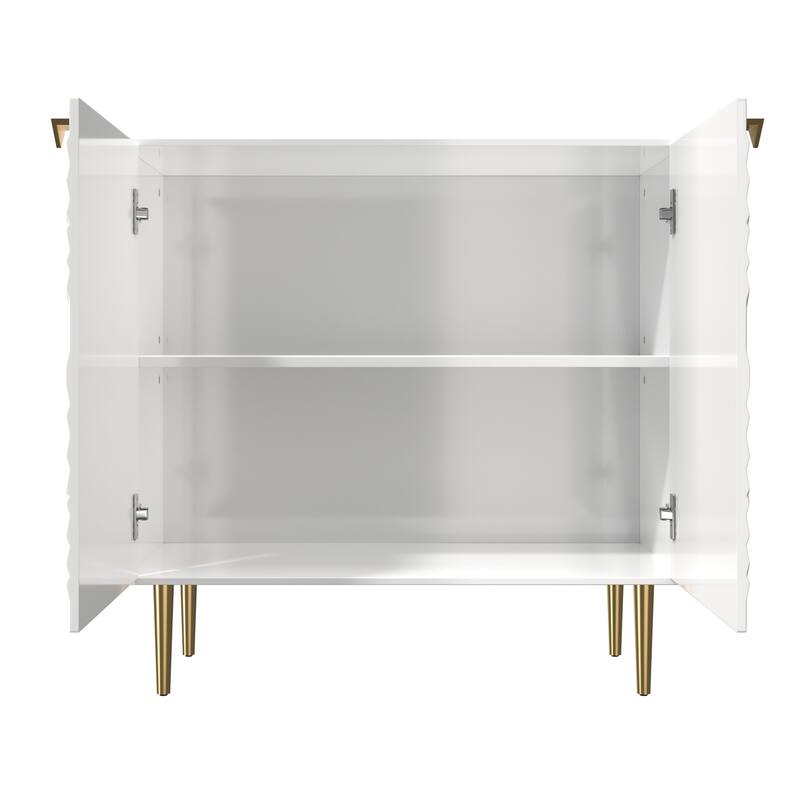 Clihome 2 Door Locker Storage Accent Cabinet