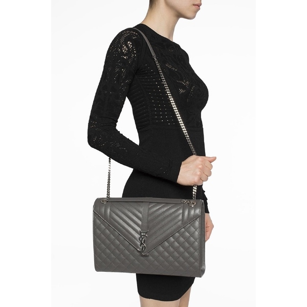 ysl large monogram envelope bag