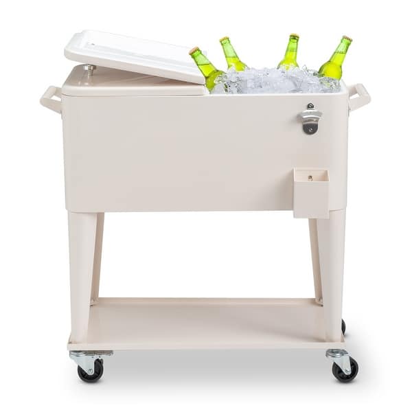 Outdoor Cooler - 80QT - Milky White