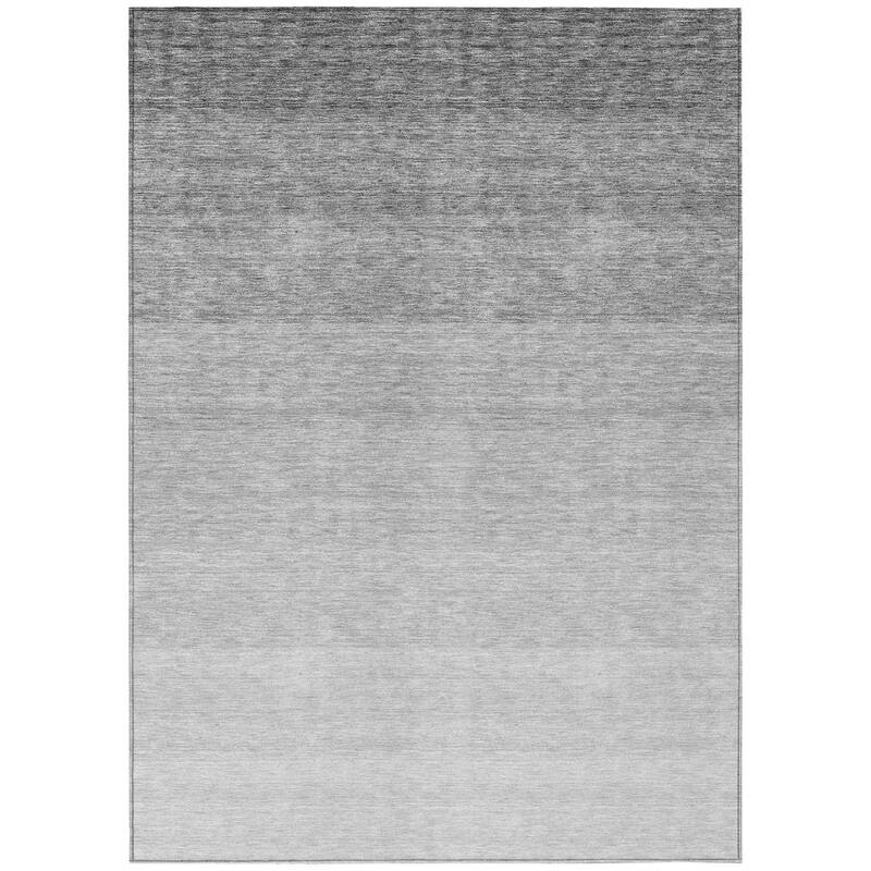 HomeRoots Ombre Transitional Rectangle Outdoor Rug