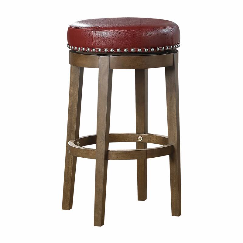 Round Swivel Bar Stool Set Of 2