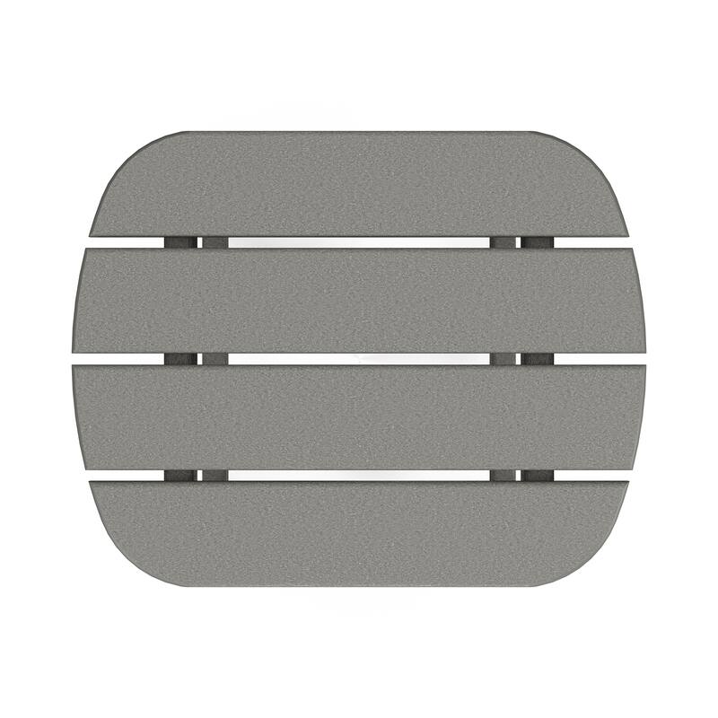 POLYWOOD South Beach Plastic 18 inch Outdoor Side Table