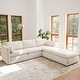 preview thumbnail 3 of 179, Mia Oversized Modular Sectional Fabric Sofa