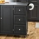 preview thumbnail 6 of 26, Dolly Madison Kitchen Cart with Stainless Steel Top by Homestyles