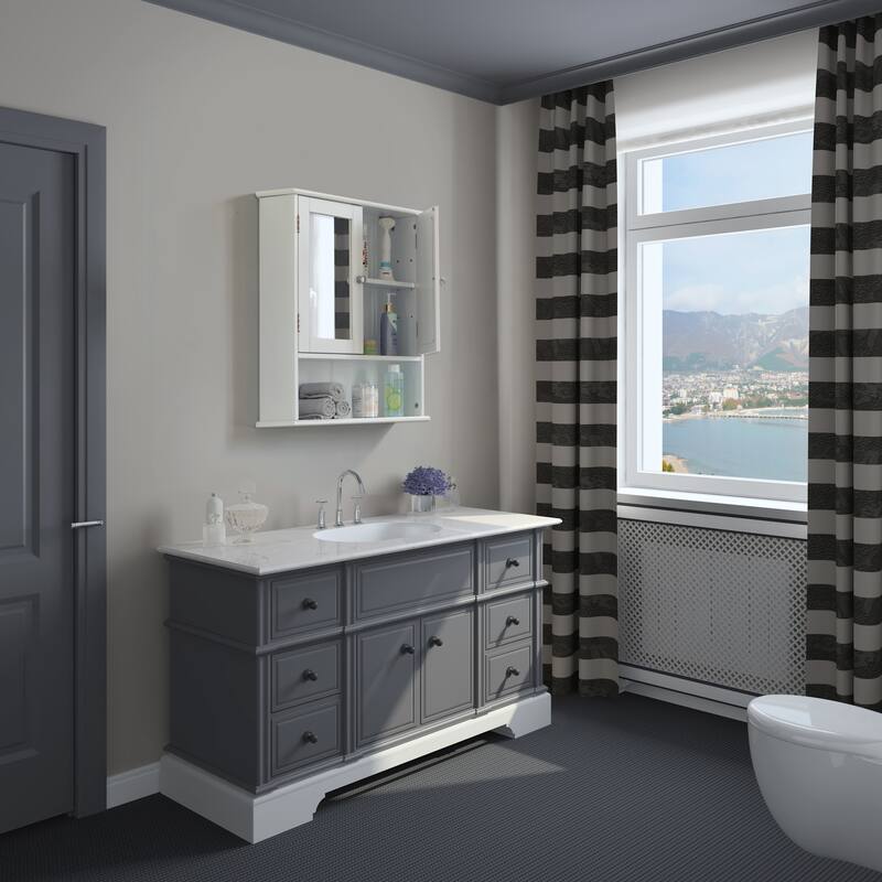 Mirror Wall Mounted Cabinet For the Bathroom and Vanity