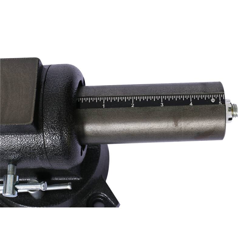 5" Multi-jaw Rotating Bench Vise ,Multipurpose Vise Bench,360-Degree Rotation Clamp on Vise with Swivel Base and Head