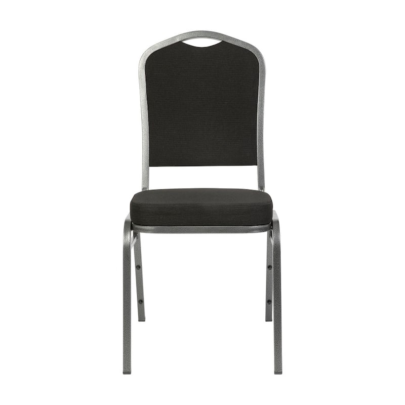 4 Pack Crown Back Stacking Banquet Chair - 20.25"D x 17.25"W x 38"H