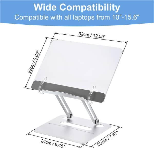 Acrylic Book Stand Adjustable Height Book Holder for Textbook Magazine