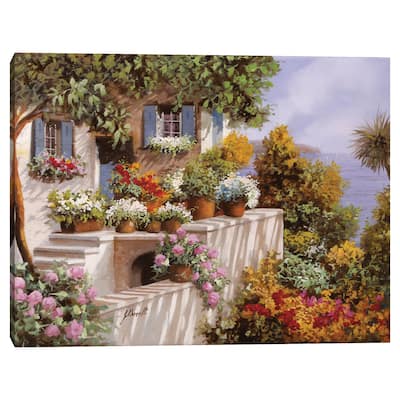 Terrazza Intricata by Guido Borelli Canvas Art Print