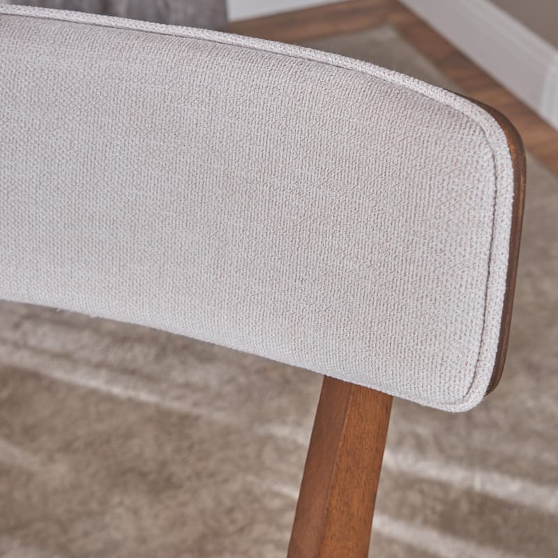 Christopher Knight Home Abrielle Mid-Century Modern Fabric Dining Chair