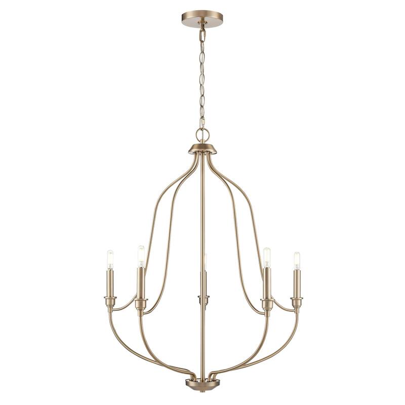 Millennium Lighting 98005 Senoia 5 Light 25" Wide Pillar Candle Style