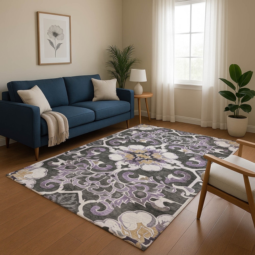 Premium Washable Super Soft Raj Traditional Mayfield Rug