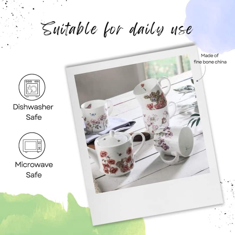 Royal Worcester Wrendale Design Mug Farm Animals