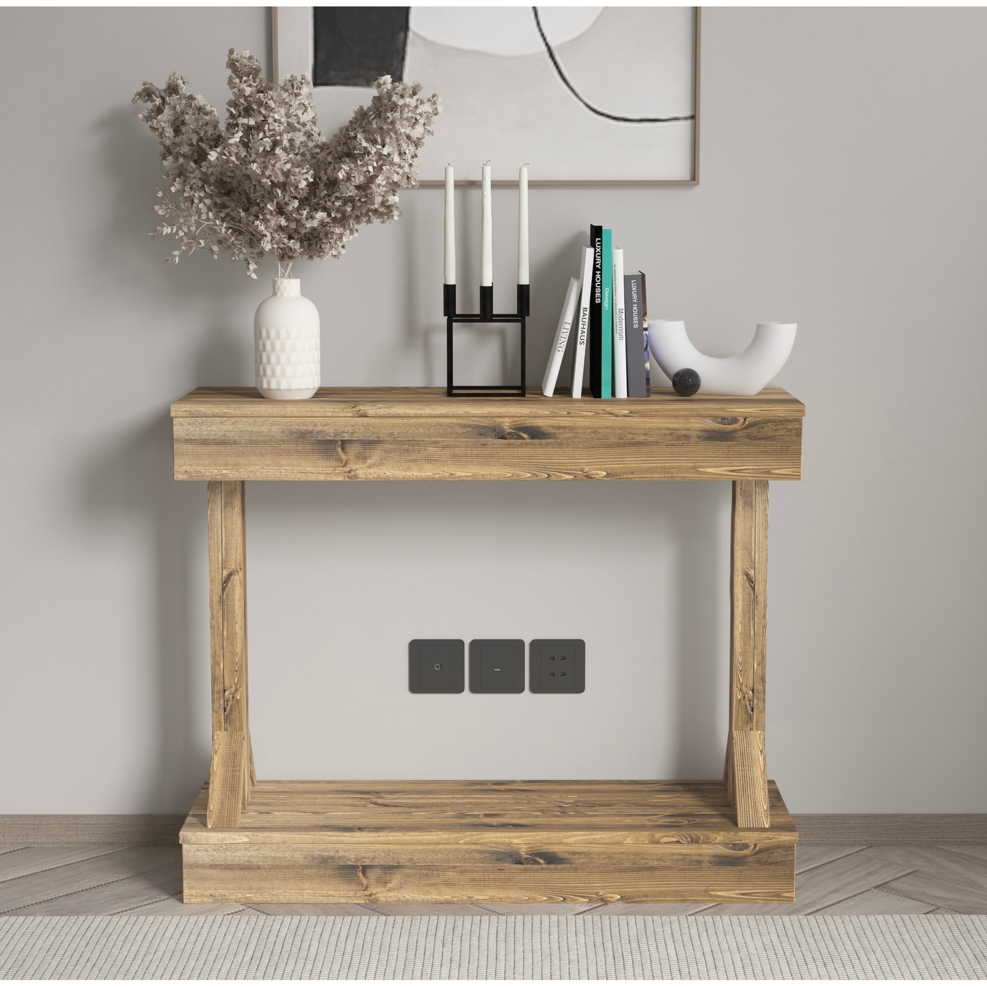 Handmade cheap console table