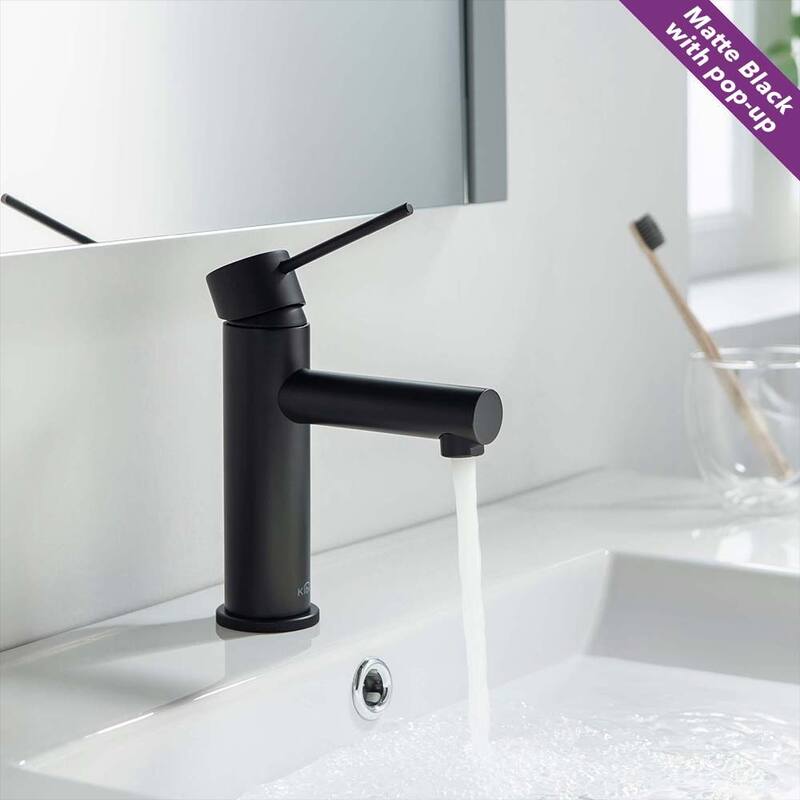 Luxury Solid Brass Single Hole Bathroom Faucet