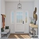 preview thumbnail 9 of 10, Hunter Fair Oaks 4-Light Pendant - Kitchen, Dining Room, Foyer - Modern Farmhouse, Transitional, Cage, Lantern - Designer!