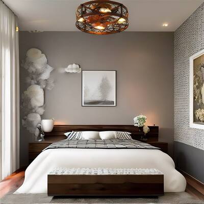 LED Ceiling Fan Lights with Remote Control