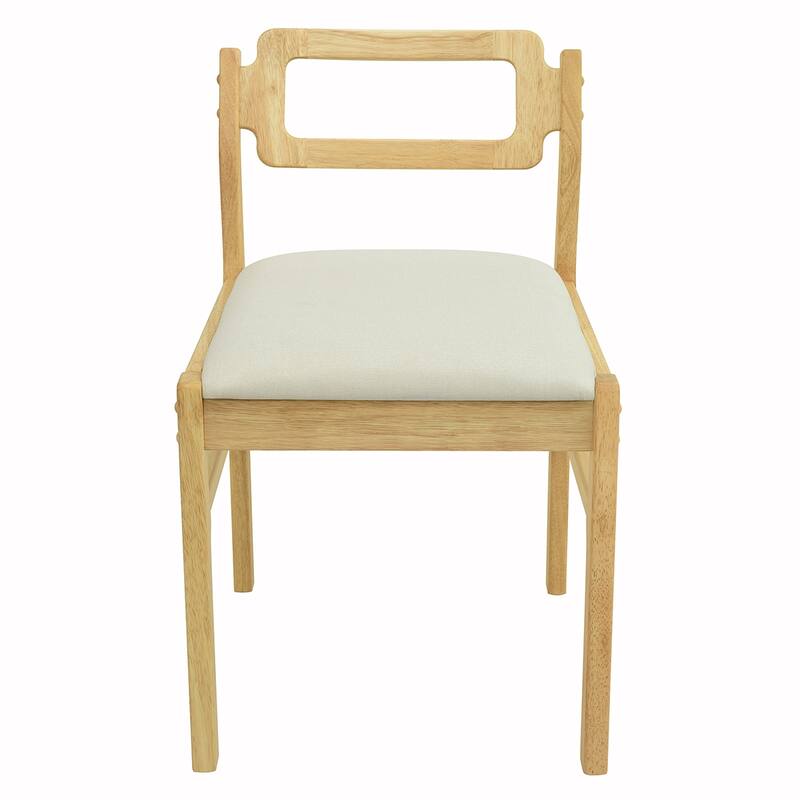 5PCS Extendable Wood Dining Table Set
