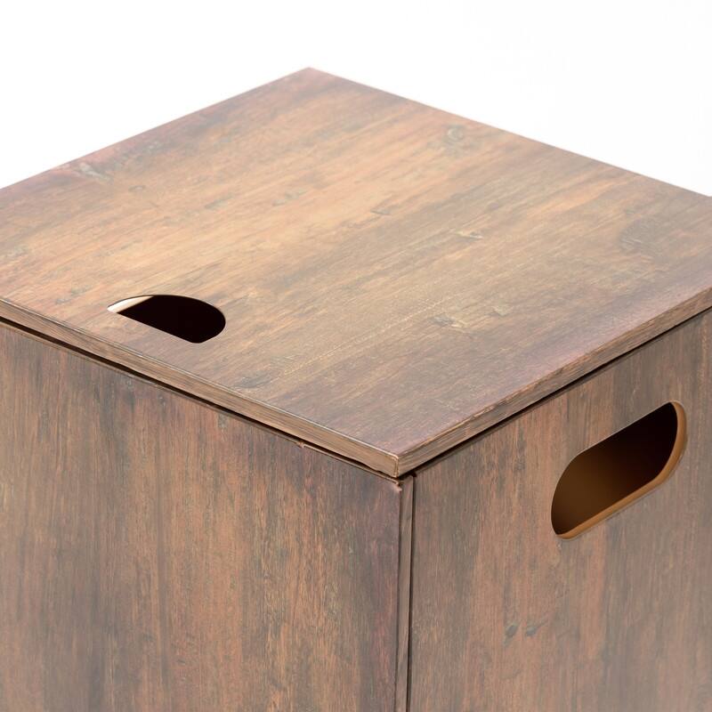 Propane Tank Cover with Imitation Wood Grain Design