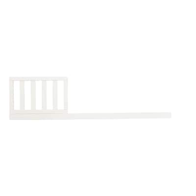 Emery 24" Wide Conversion Toddler Rail, White