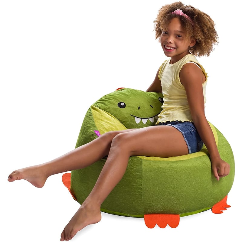 Bean Bag, Soft and Cozy Animal Bean Bag Chair - Child Proof Closure