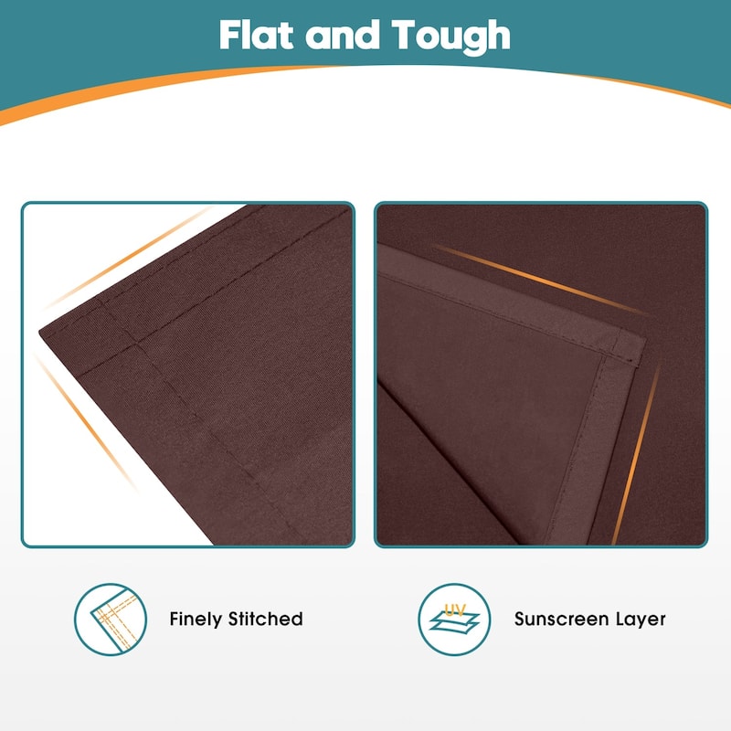 MCombo Sunshade Replacement Fabric with UV Protection for Retractable Patio Awnings