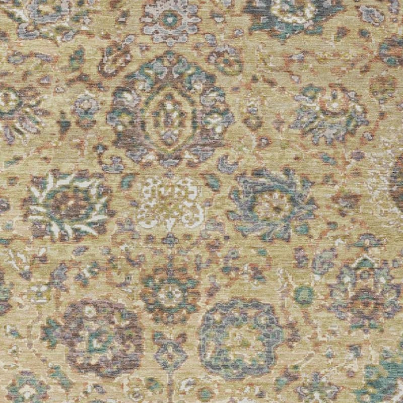 HomeRoots Floral Traditional Rectangle Outdoor Rug
