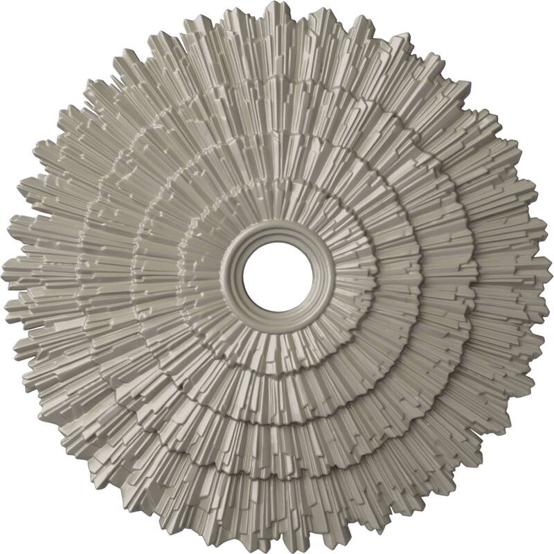24 3/4"OD x 3 1/4"ID x 1 7/8"P Eryn Ceiling Medallion