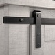 preview thumbnail 16 of 41, 32" Compact TV Stand for 40" TVs w/ Barn Door Design - 32" in Width