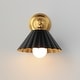 preview thumbnail 9 of 8, Maxim 18051 Primrose 11" Tall Wall Sconce