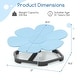 preview thumbnail 5 of 7, Kids Sensory Swivel Chair Autistic Children Sensory Toy w/ Metal Base
