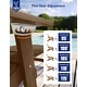 preview thumbnail 44 of 52, WINSOON Set of 2 HIPS Folding Adirondack Chair with Adjustable Backrest and Retractable Ottoman