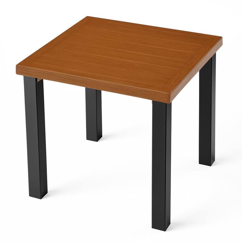 Square Outdoor Side Table - 17.3'' H X 17.7'' D X 17.7'' W