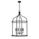 preview thumbnail 11 of 9, Savoy House 3-7388-6 Brookstone 6 Light 26" Wide Taper Candle Pendant