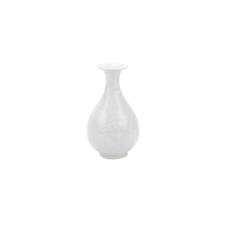 Handmade Crystal Shell Pear Vase